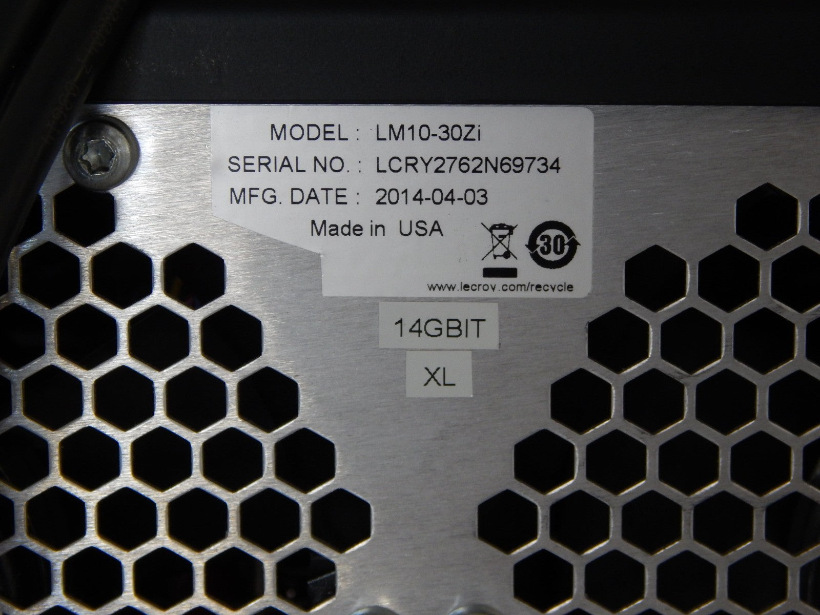 LabMaster 10-30Zi & MCM-Zi, 30GHz 80GS/s oscilloscope w/OEM cal, data, W10 LabMaster 10-30Zi & MCM-Zi, 30GHz 80GS/s oscilloscope w/OEM cal, data, W10